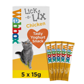 Webbox Lick-e-Lix Chicken Cat Treats (5x15g)