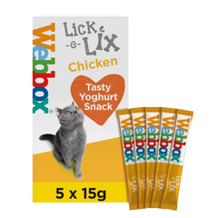 Webbox Lick-e-Lix Chicken Cat Treats (5x15g)