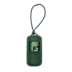 Recycled plastic poop bag dispenser (15 bags)