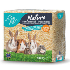 Leopet Natural Fibres De Bois 900 G