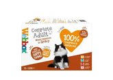 Webbox Sélection Adulte Mixte Complète en Sauce Aliment Humide Chat – 12 x 100g