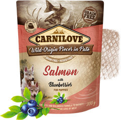 Carnilove Salmon and Blueberry pâté for puppies 300 G