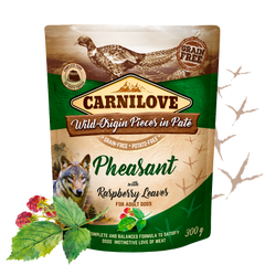 Carnilove Pheasant pâté with raspberry leaf 300 G