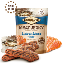 Carnilove Meat Jerky Lamb with Salmon Fillet 100 G