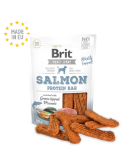 Brit Meat Jerky Snack–Salmon Protein bar 80 G