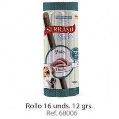 Serrano Duck Dog Sticks (16pcsx12g)