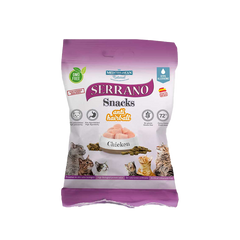 Friandises Serrano Poulet pour Chats 50 G