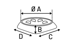 Flamingo Gamelle pour la nourriture Slow feeder Bobo Rond Gris 500ml