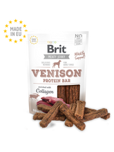 Brit Meat Jerky Snack–Venison Protein bar 80 G