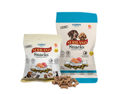 Serrano Snack Pour Chien Saumon & Thon 100g