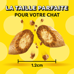 CATISFACTIONS™ Friandises au fromage pour chat et chaton 60g