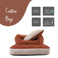 YAGU CALDEIRA OXFORD BED-BEIGE