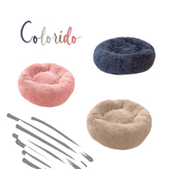 Yagu Round Bed ANTHRACITE