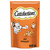 CATISFACTIONS™ Friandises au poulet pour chat et chaton 60g