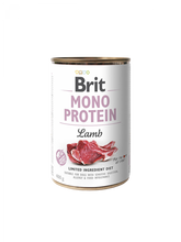 BRIT Aliment Humide Chien MONO PROTÉINE – AGNEAU 400 G