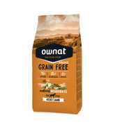 Ownat Grain Free Prime Aliment Sec Chien Adult Lamb 12 KG