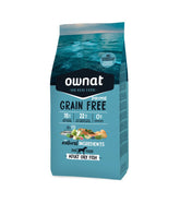 Ownat Grain Free Prime Aliment Sec Chien ADULT OILY FISH 12 KG
