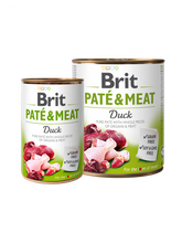 BRIT Aliment Humide Chien PATÉ & VIANDE - CANARD 400 g