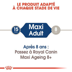 Royal Canin Aliment Humide Chien Maxi Adult en sauce 140g