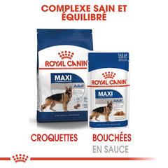 Royal Canin Aliment Humide Chien Maxi Adult en sauce 140g