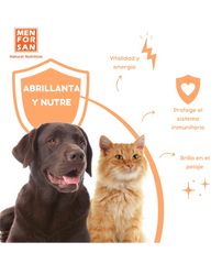 MAN FOR SAN Huile de saumon Supplément pour Chien et Chat 500ml