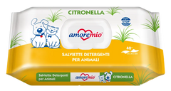 Lingette AMOREMIO Citronnelle 40 pcs