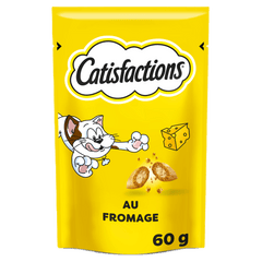 CATISFACTIONS™ Friandises au fromage pour chat et chaton 60g