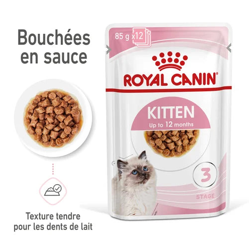 Royal Canin Kitten Sauce - Kitten freshness sachet 85 G