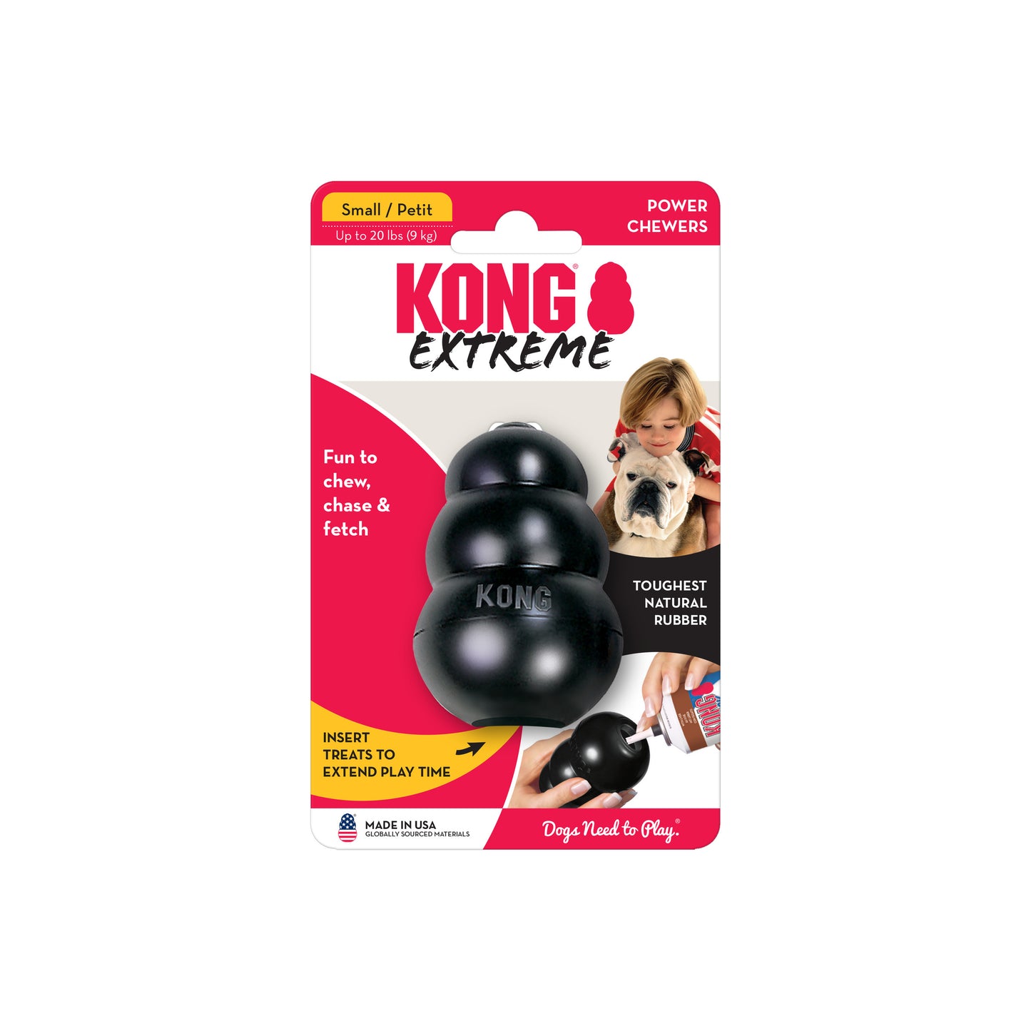 Jouet pour Chien KONG EXTREME ULTRA SOLIDE
