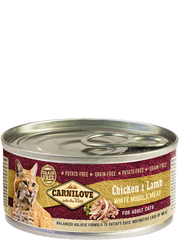 Carnilove Chicken & Lamb Mousse for adult cats 100 G