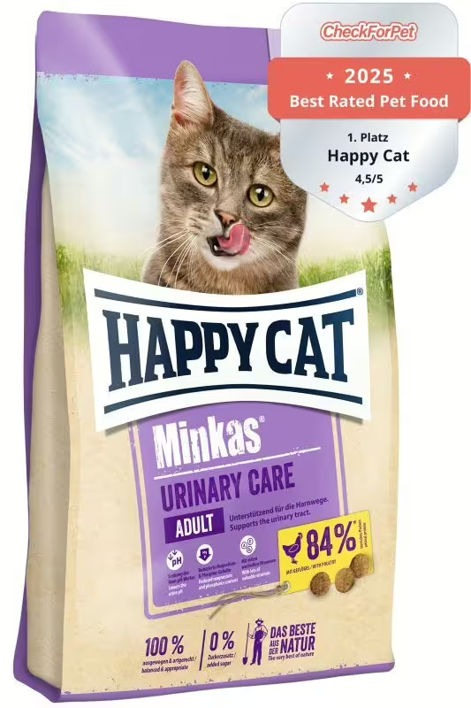 Happy Cat Aliment Sec pour Chat Minkas Urinary Care