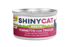 Gimcat Aliment Humide Chat ShinyCat Tuna with Goatfish 70g