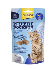 GimCat Nutri Pockets FISH with Tuna 60g