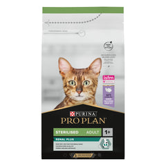 PRO PLAN® Aliment Sec pour Chat RENAL PLUS Sterilised Adult - Dinde 1.5 Kg