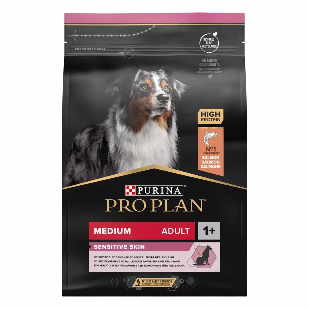 PRO PLAN® MEDIUM ADULT SENSITIVE SKIN - RICH IN SALMON