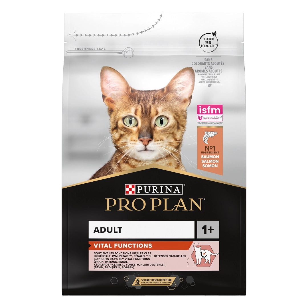 PURINA® PRO PLAN® Adult VITAL FUNCTIONS Riche en Saumon 1,5 Kg