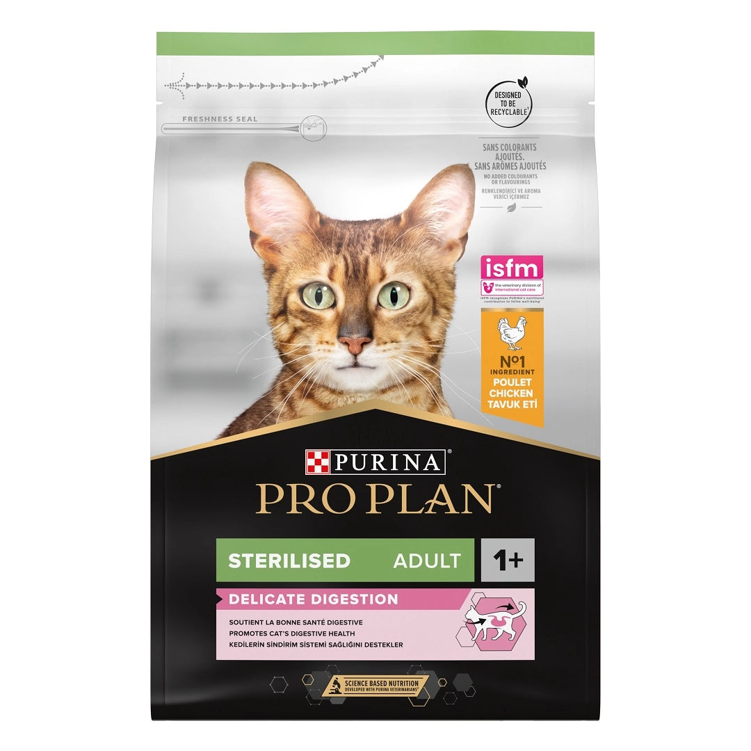 PRO PLAN® DELICATE DIGESTION Sterilized Adult Chicken