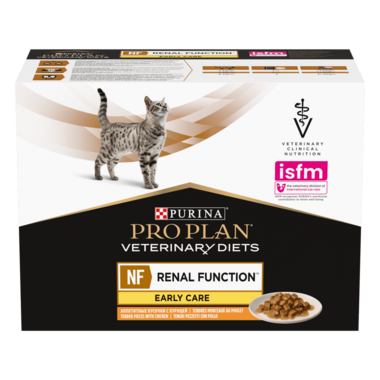 Pro Plan® Veterinary Diets Feline Renal-Poulet 85G/Unité