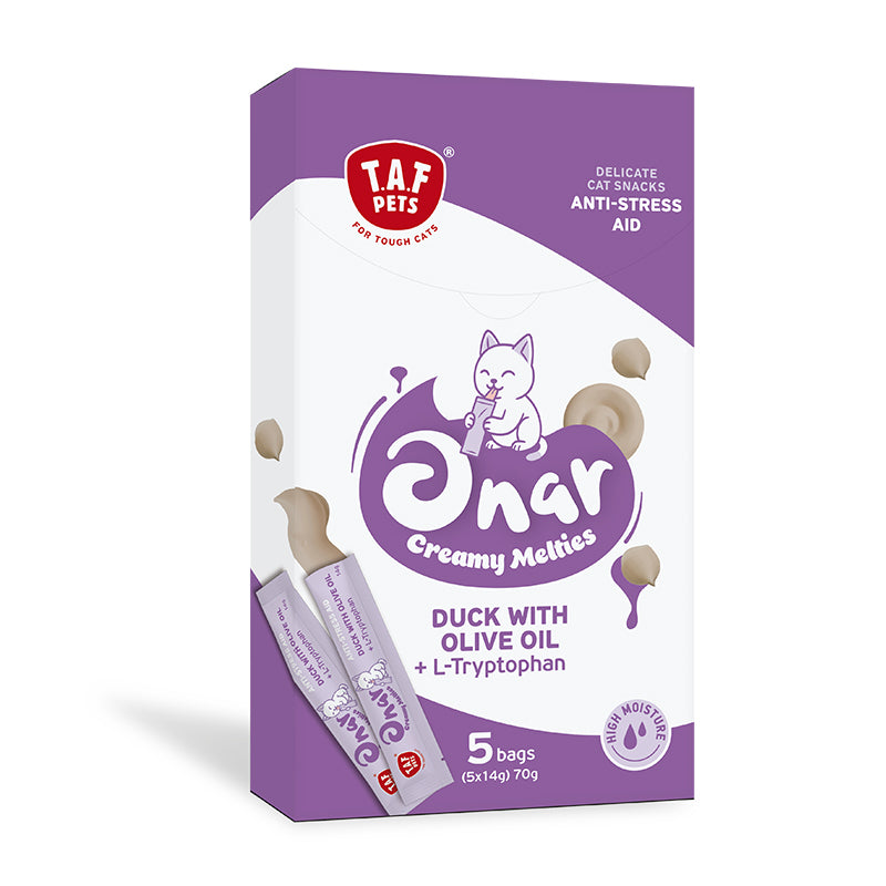ONAR CREAMY SNACKS ANTI-STRESS 5x14 gr