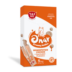 ONAR CREAMY SNACKS DIGESTIVE AID 5x14gr
