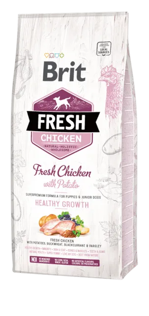 Brit Fresh Aliment Sec Chien Chicken with Potato Puppy