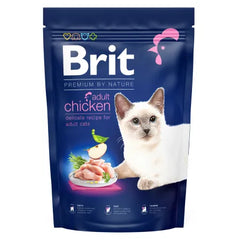 Brit Premium Aliment Sec pour Chat par Nature Cat. Poulet adulte 1,5 kg