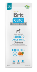 Brit Care Dog Grain-free Aliment Sec Chien Junior Large Breed Salmon 3 Kg