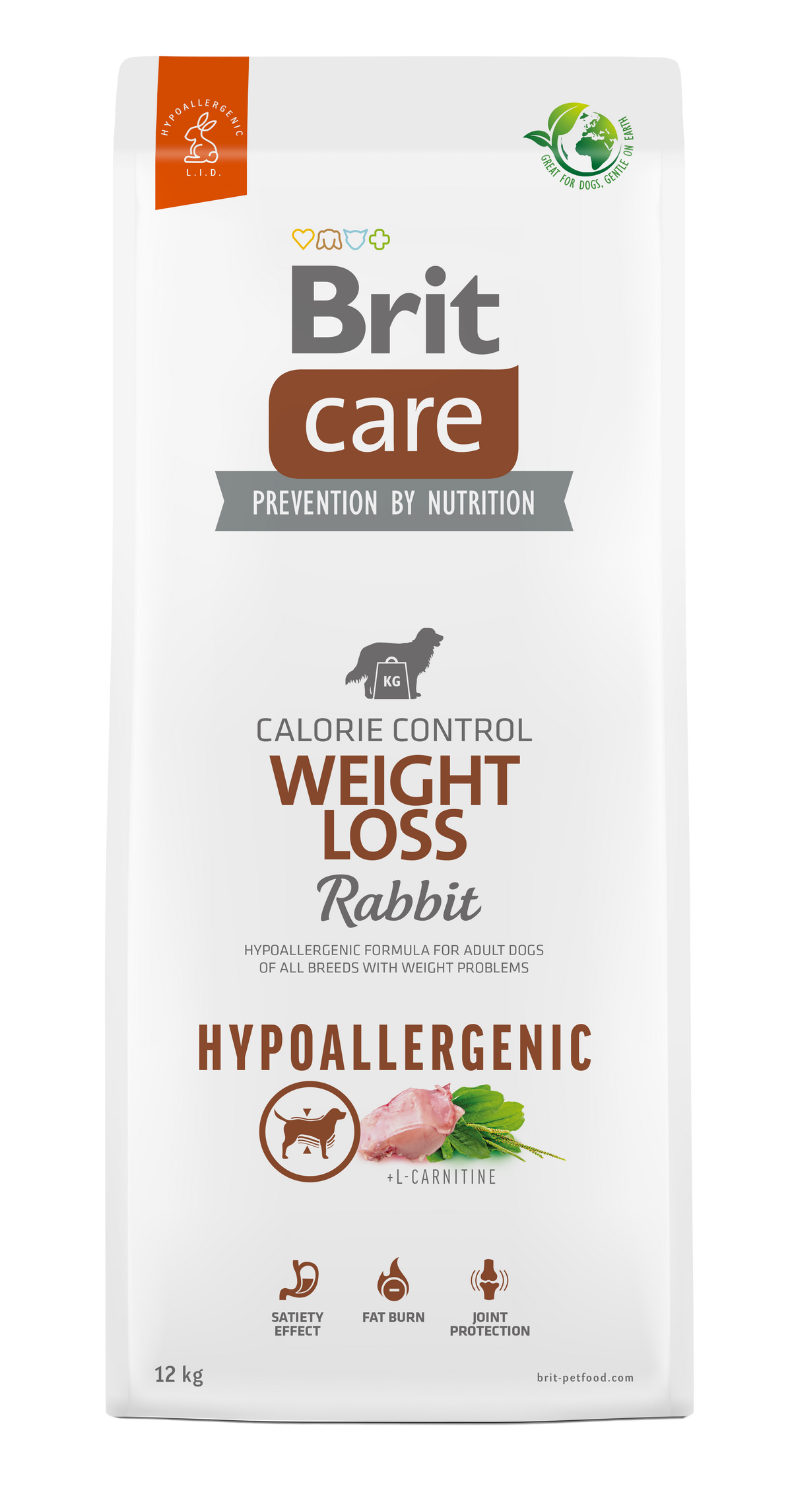 Brit Care Dog Aliment Sec Chien Hypoallergenic Weight Loss 3 Kg