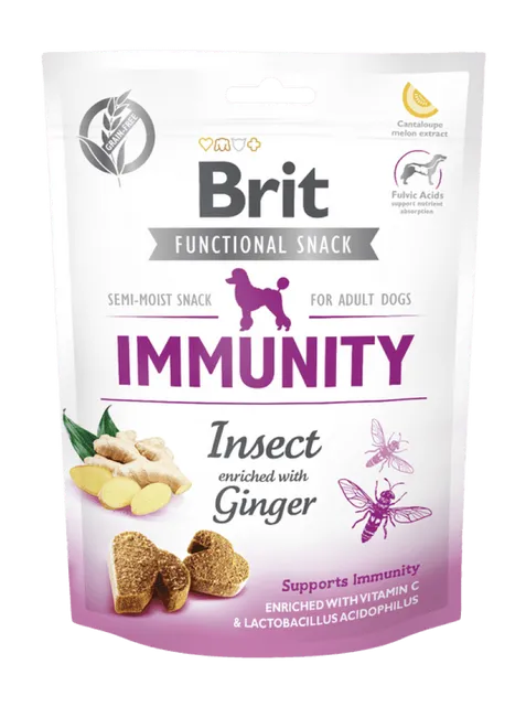 Brit Care Dog Functional Snack Immunity Insect 150 g