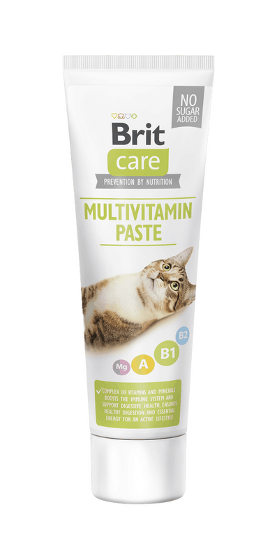Brit Care Pâte Supplément pour Chat Multivitamine 100 g