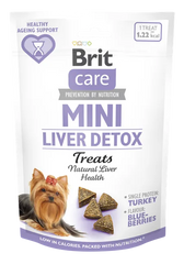 Brit Care Dog Mini friandises LIVER DETOX 50 g