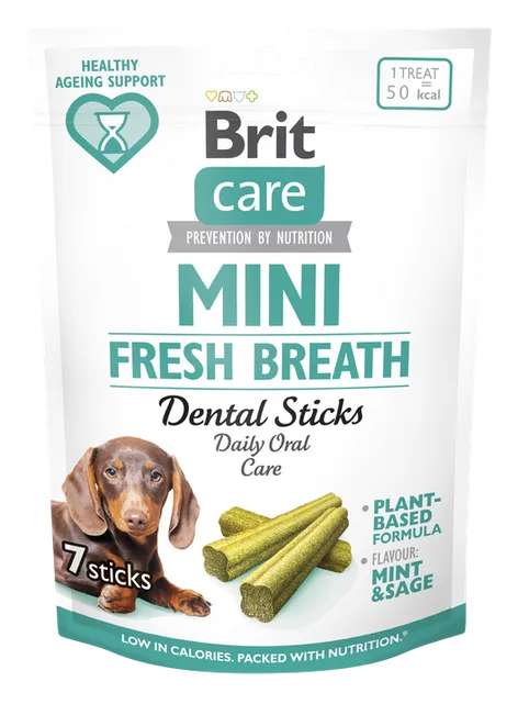 Brit Care Dog Mini friandises FRESH BREATH, 7 pièces 120 g