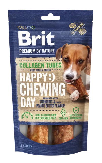 Brit Premium by Nature Collagen Chews Tubes, 12cmx30mm 2 Pcs