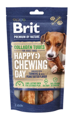 Brit Premium by Nature Collagen Chews Tubes, 12cmx30mm 2 Pcs